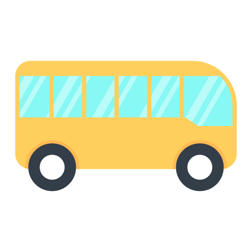 Ônibus Generic color fill Ícone