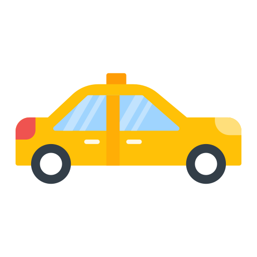 택시 Generic color fill icon