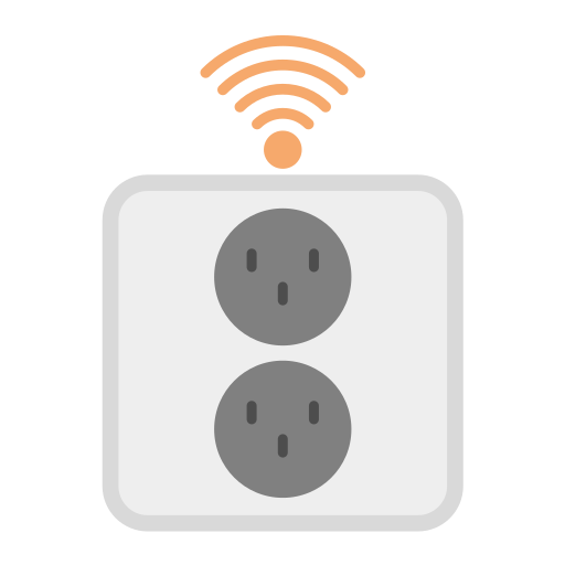 Smart socket Generic color fill icon