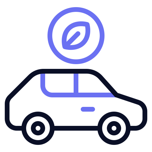 電気自動車 Generic color outline icon