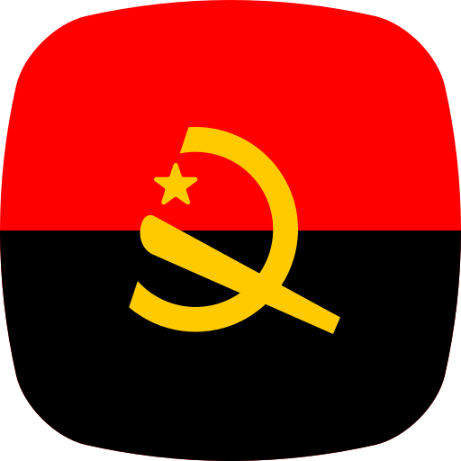 angola Generic color fill icono