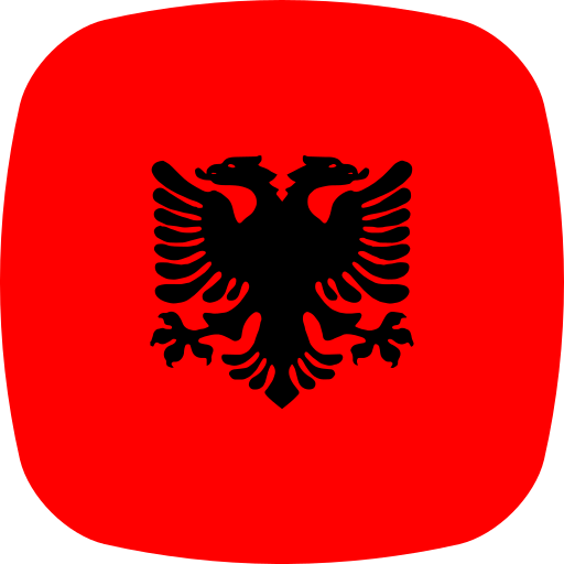 albania Generic color fill icona