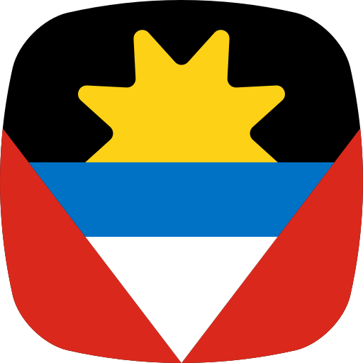 antigua e barbuda Generic color fill icona