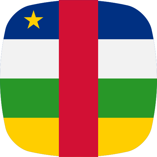 centraal afrikaanse republiek Generic color fill icoon