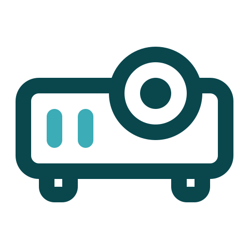 proyector Generic color outline icono