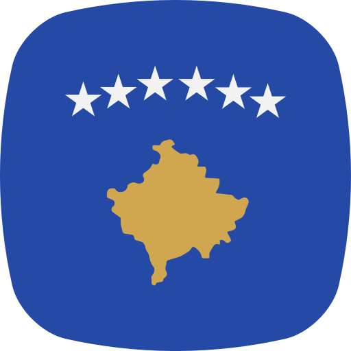 Kosovo Generic color fill icon