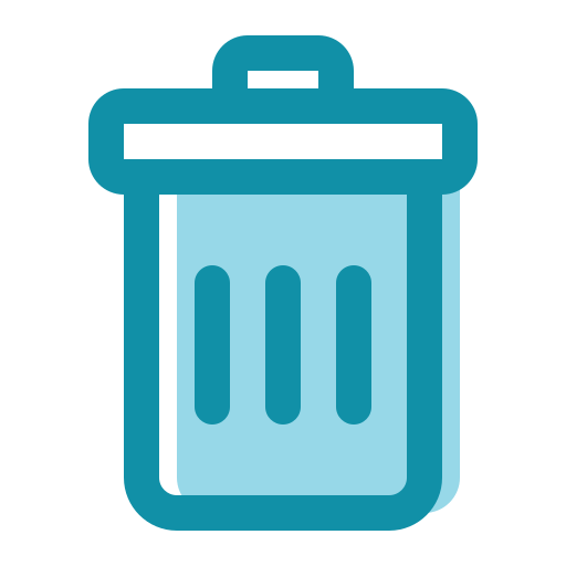 Trash Generic color lineal-color icon