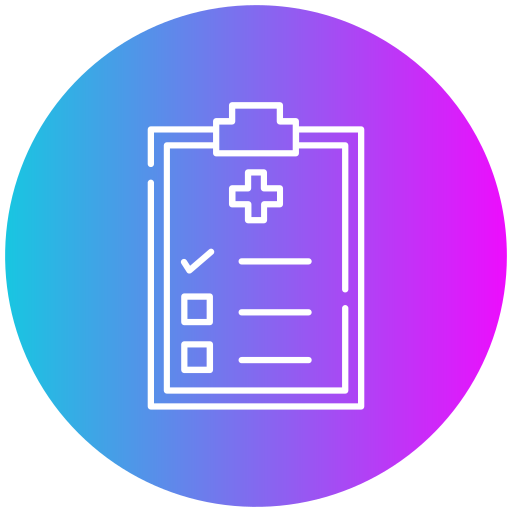 Medical report Generic gradient fill icon