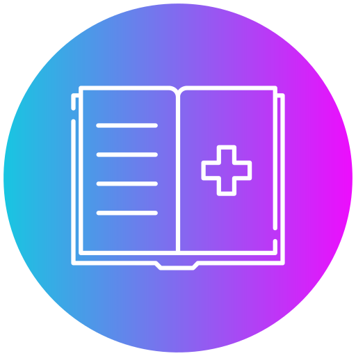 Medical book Generic gradient fill icon