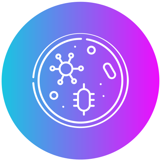 Petri dish Generic gradient fill icon