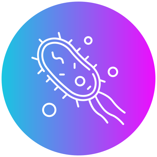 bacteriën Generic gradient fill icoon
