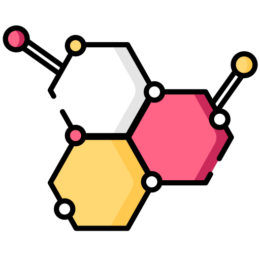 moleküle Generic color lineal-color icon