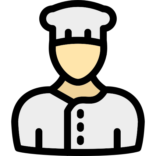 chef masculino Generic color lineal-color icono