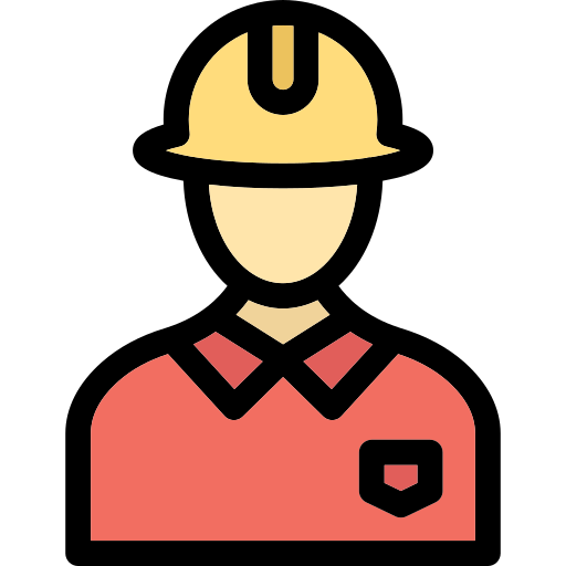 労働者のアバター Generic color lineal-color icon