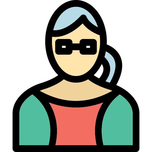 avatar femenino Generic color lineal-color icono
