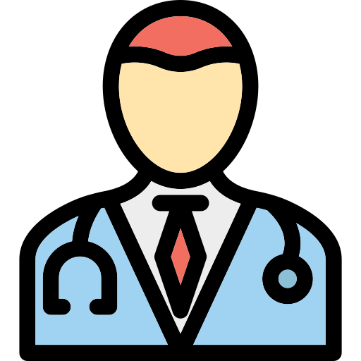 asistente médico Generic color lineal-color icono