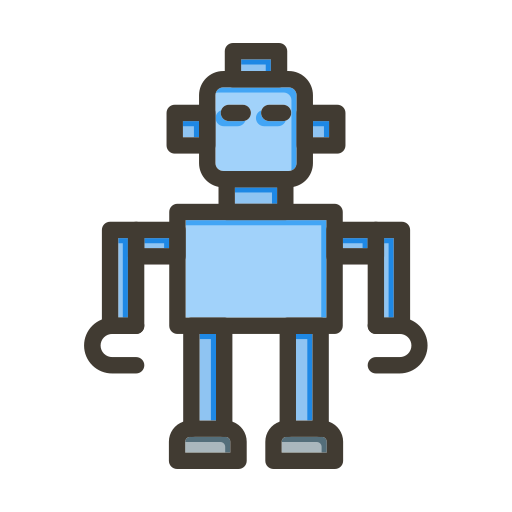 Robot Generic color lineal-color icon