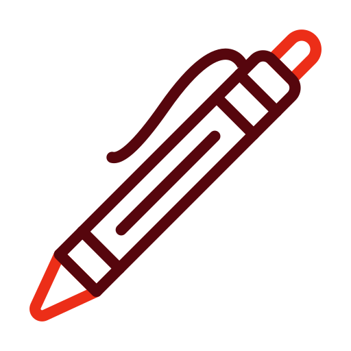 Ручка Generic color outline иконка