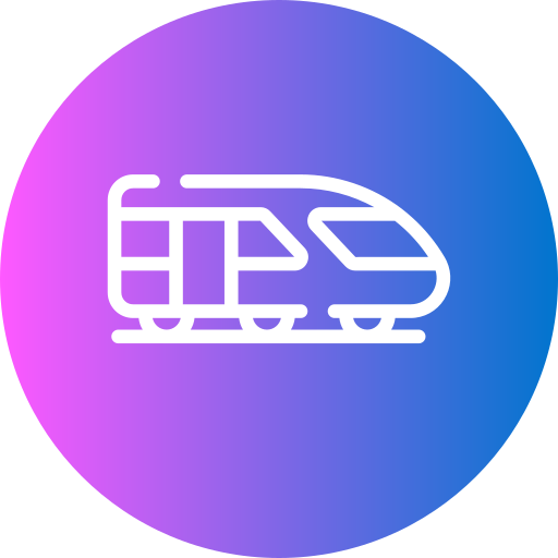 trein Generic gradient fill icoon