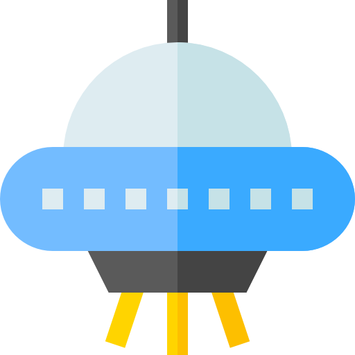 ufo Basic Straight Flat icon