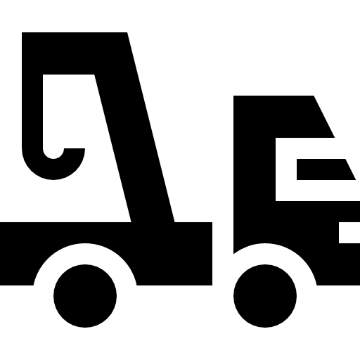 クレーン Basic Straight Filled icon