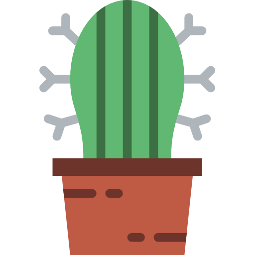 cactus prettycons Flat icona