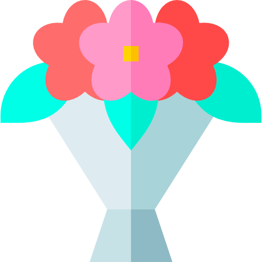 bouquet Basic Straight Flat Icône