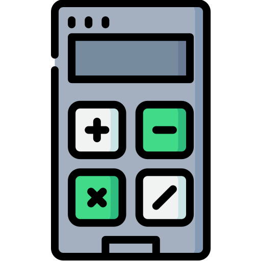 kalkulator Special Lineal color ikona