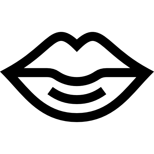 labbra Basic Straight Lineal icona