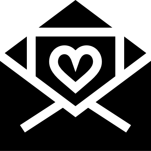 liebesbrief Basic Straight Filled icon