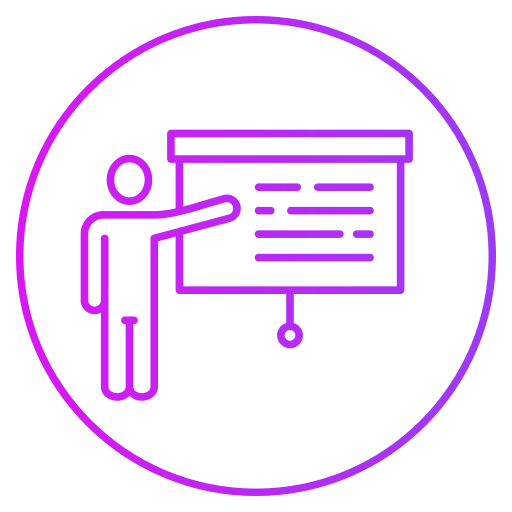 opleiding Generic gradient outline icoon