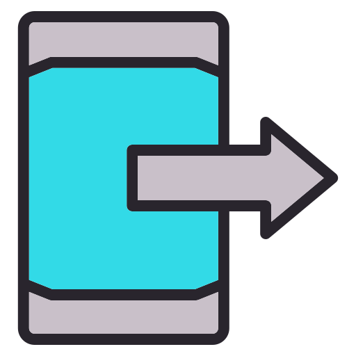이동하는 Generic color lineal-color icon