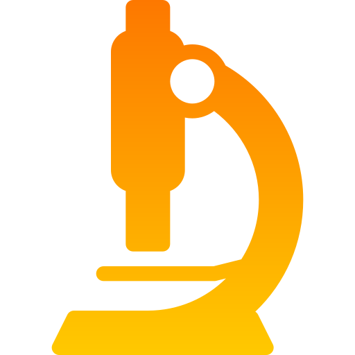 mikroskop Generic gradient fill ikona