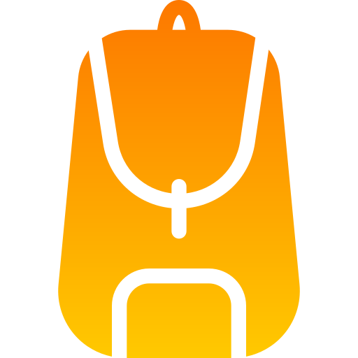 School bag Generic gradient fill icon