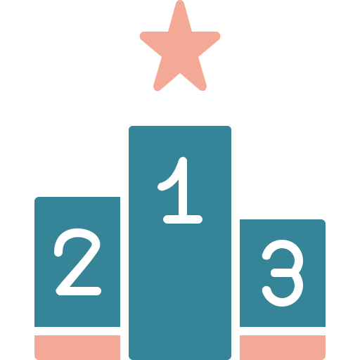 classifica Generic color fill icona