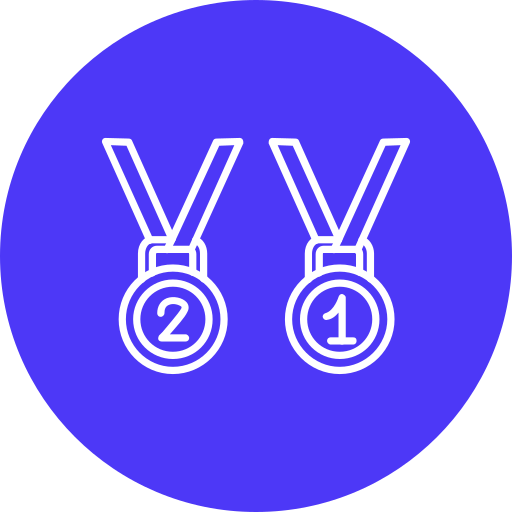 Medal Generic color fill icon