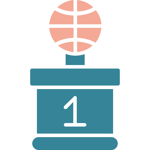 basketball-auszeichnung Generic color fill icon