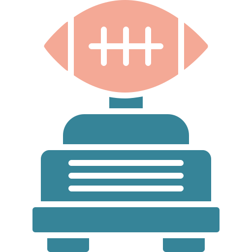 Football trophy Generic color fill icon