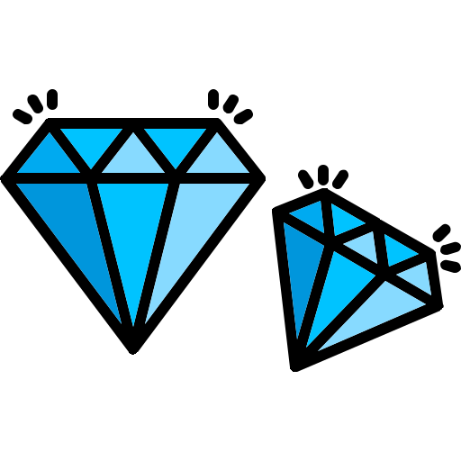 prêmio diamante Generic color lineal-color Ícone