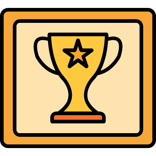 Trophy cup Generic color lineal-color icon
