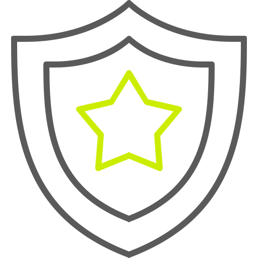 insignia de escudo Generic color outline icono