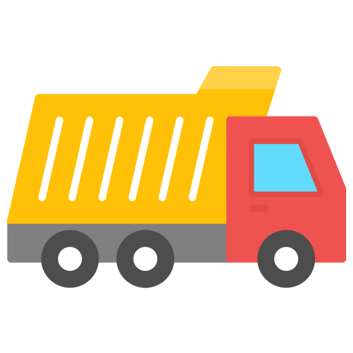 Dump truck Generic color fill icon