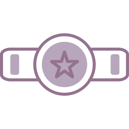 벨트 레슬링 Generic color outline icon
