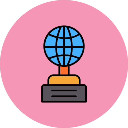 Trophy cup Generic color lineal-color icon