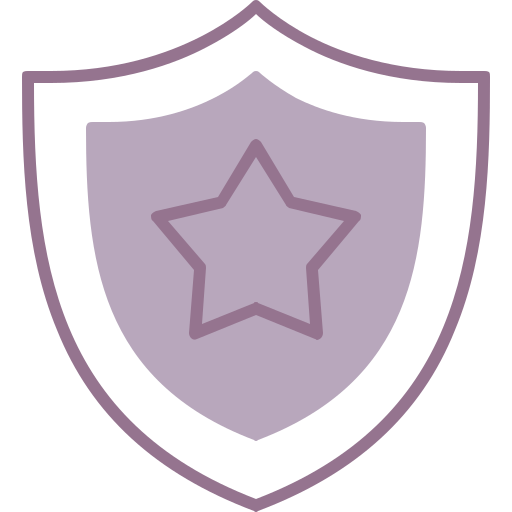 insignia de escudo Generic color outline icono