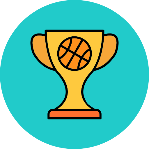 troféu de basquete Generic color lineal-color Ícone