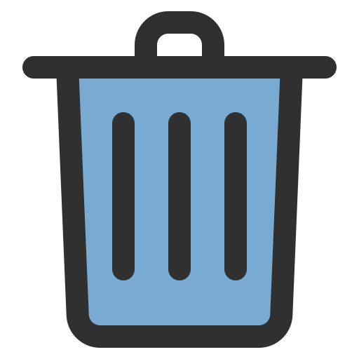 contenedor de basura Generic color lineal-color icono