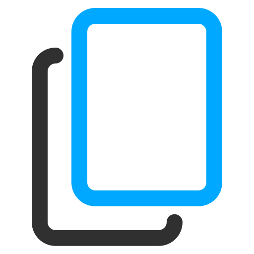 ファイルのコピー Generic color outline icon