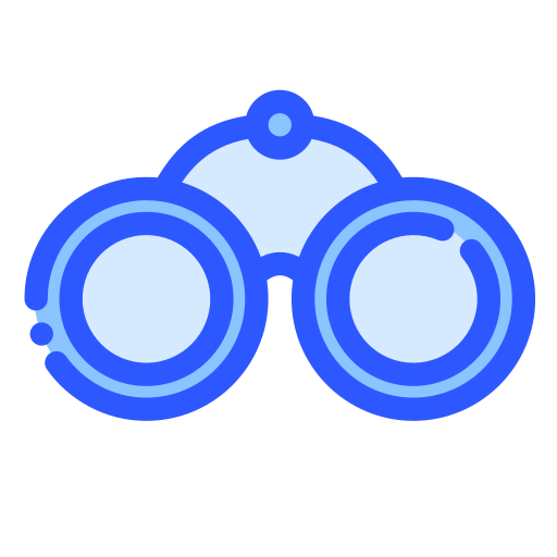 Binoculars Generic color fill icon