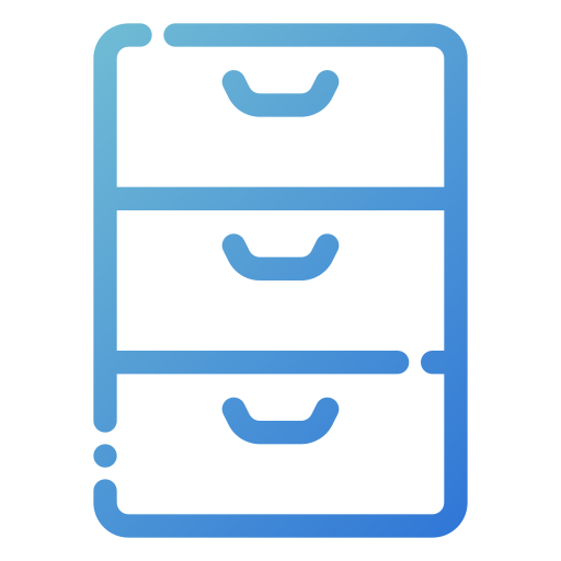 gabinete Generic gradient outline Ícone